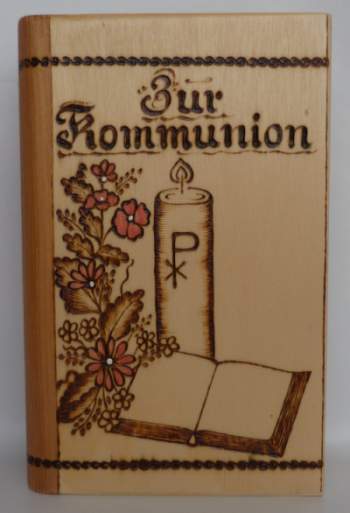 Die Spardose mit Kerze ist das perfekte Geschenk zur Kommunion Geburt Kommunion