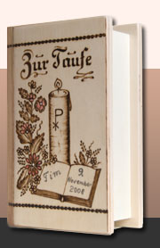 Holzgeschenke zur Taufe